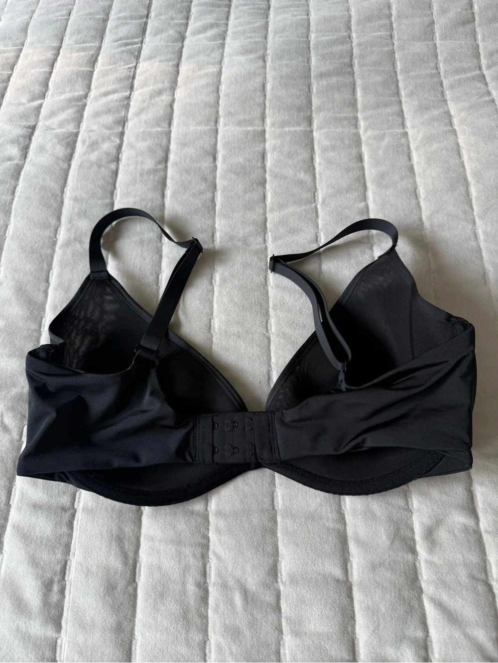 Skims Black Onyx Mesh Underwire Bra Size 36D - Picture 2 of 5